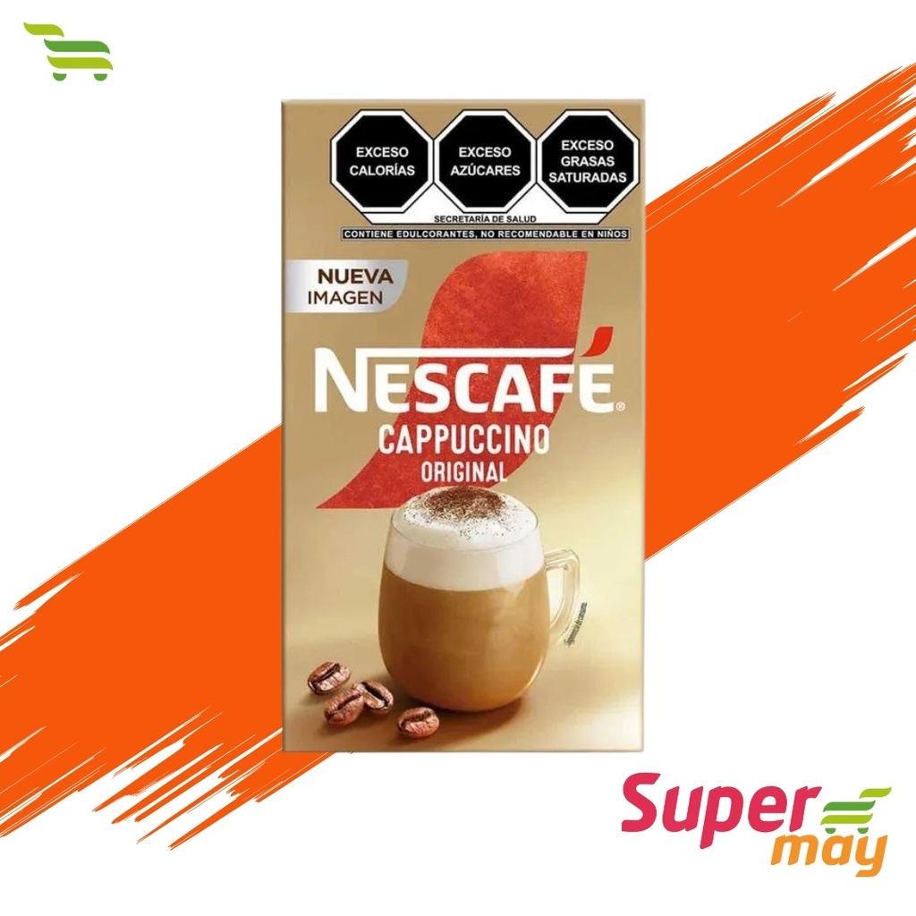 NESCAFE CAPUCHINO CAFÉ EXH/6 UDS