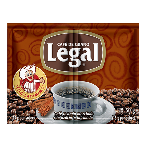 LEGAL SOLUBLE CANELA CAFE 28 GR