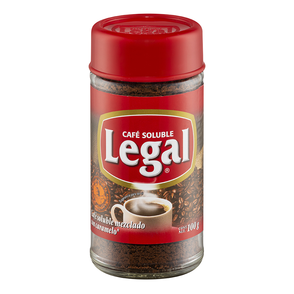 LEGAL SOLUBLE CAFE 100 GR