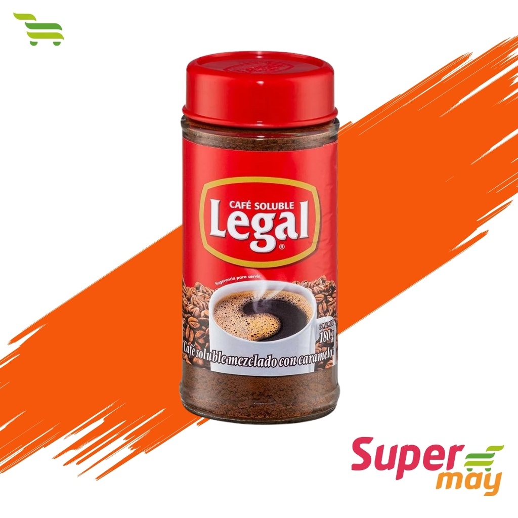 LEGAL SOLUBLE CAFE 180 GR