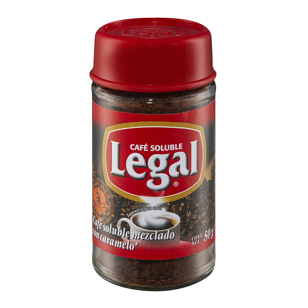 LEGAL SOLUBLE CAFE 50 GR