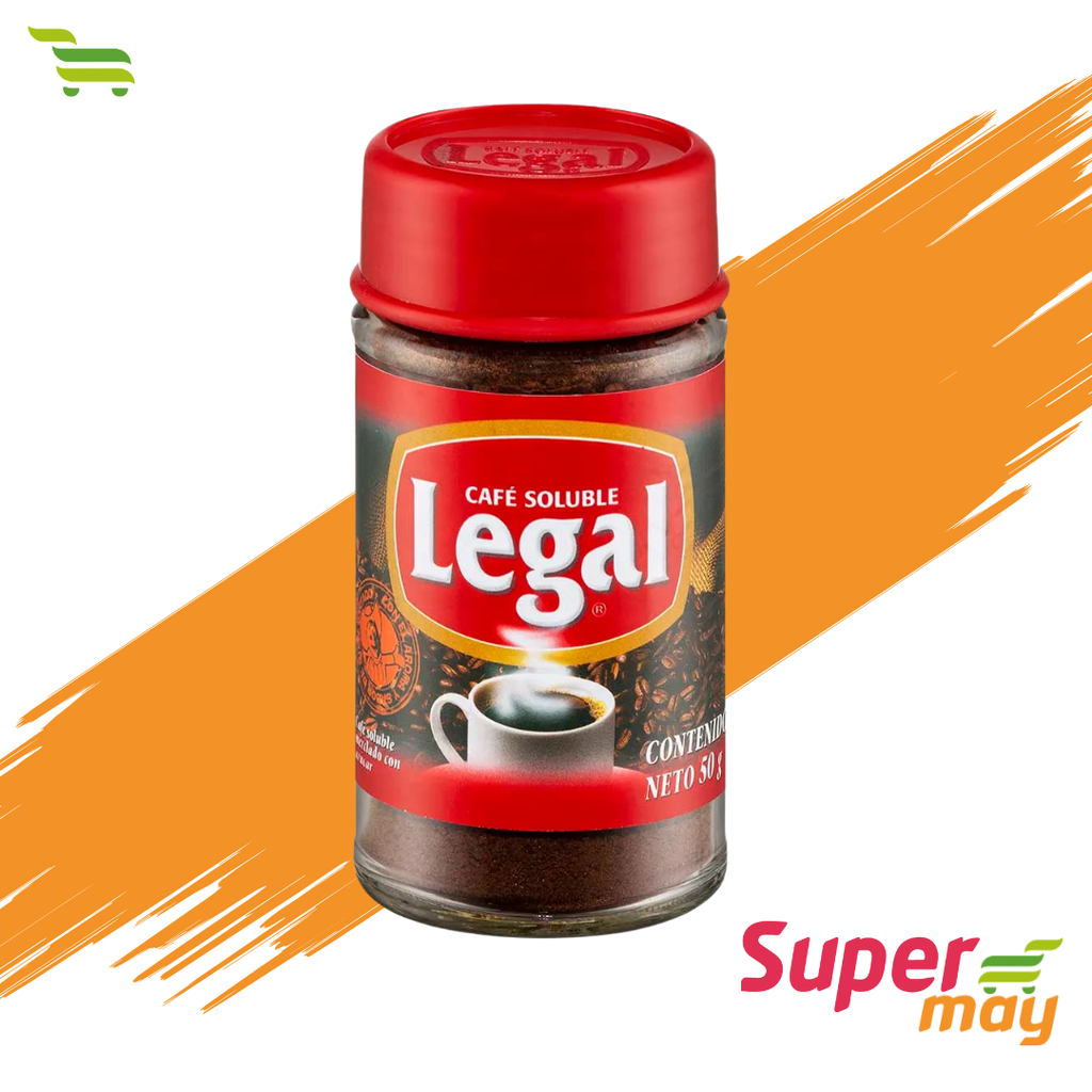 LEGAL SOLUBLE CAFE 50 GR