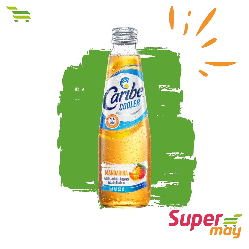 CARIBE MANDARINA BEBIDA ALCOHOLICA 300 ML