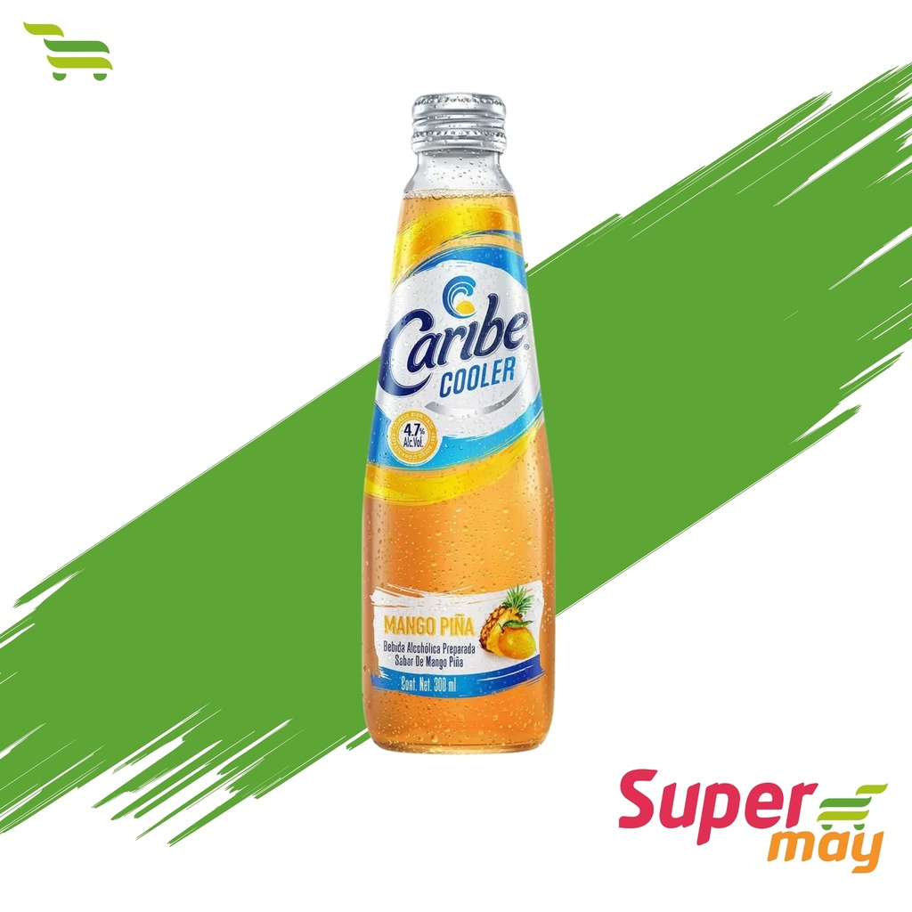 CARIBE MANGO BEBIDA ALCOHOLICA 300 ML