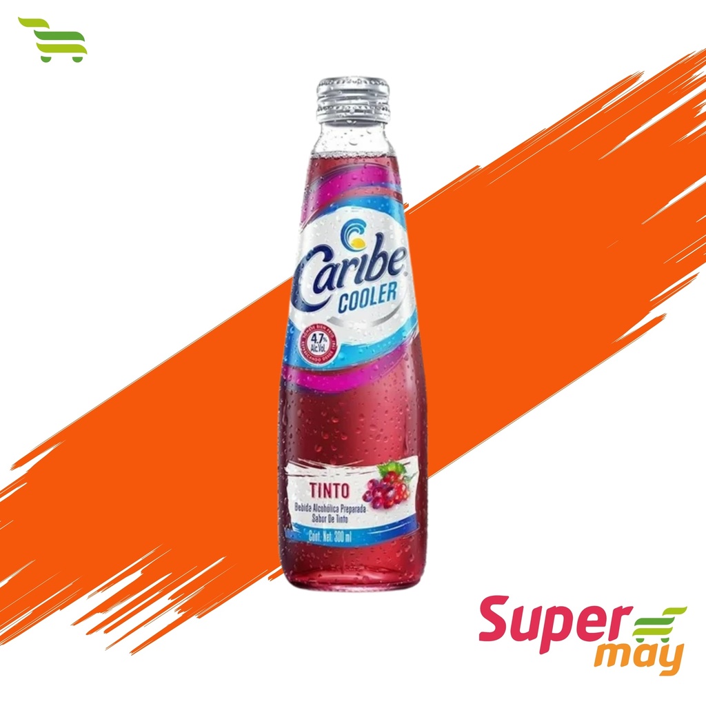 CARIBE TINTO BEBIDA ALCOHOLICA 300 ML