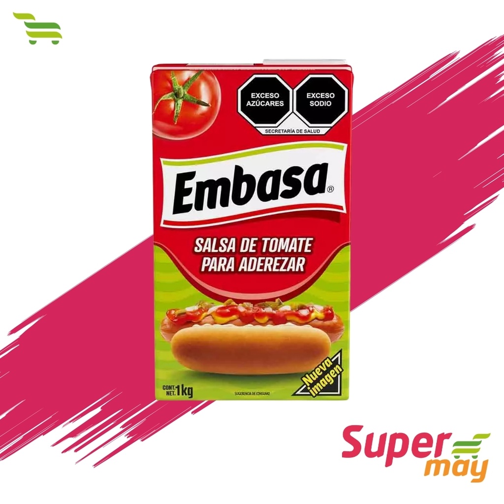 FUERTE EMBASA CATSUP SALSA 1 KG