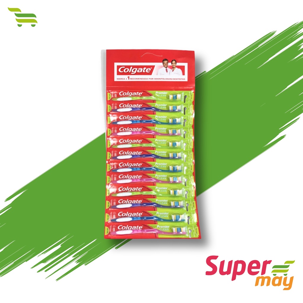 COLGATE ULTRA CEPILLO CLEAN 12 UDS