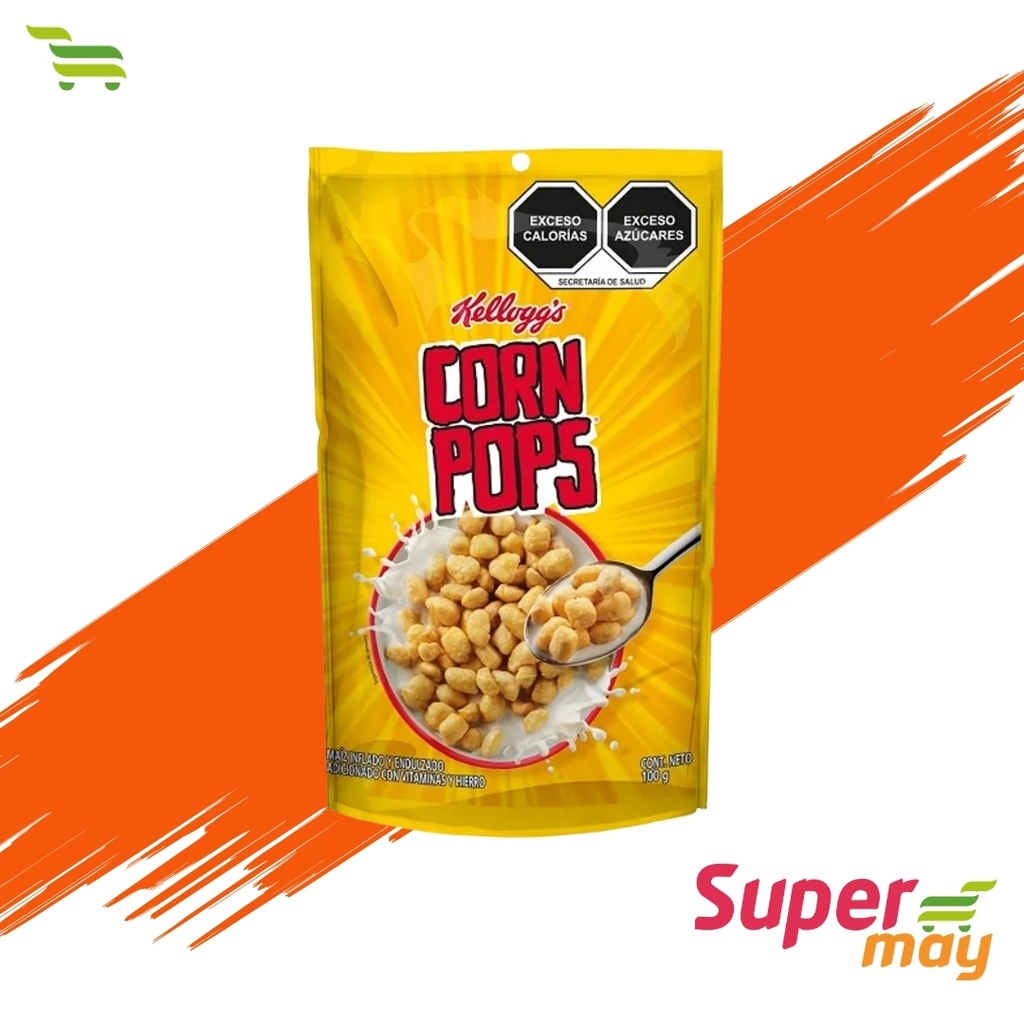 KELLOGG CORN POPS CEREAL 100 GR