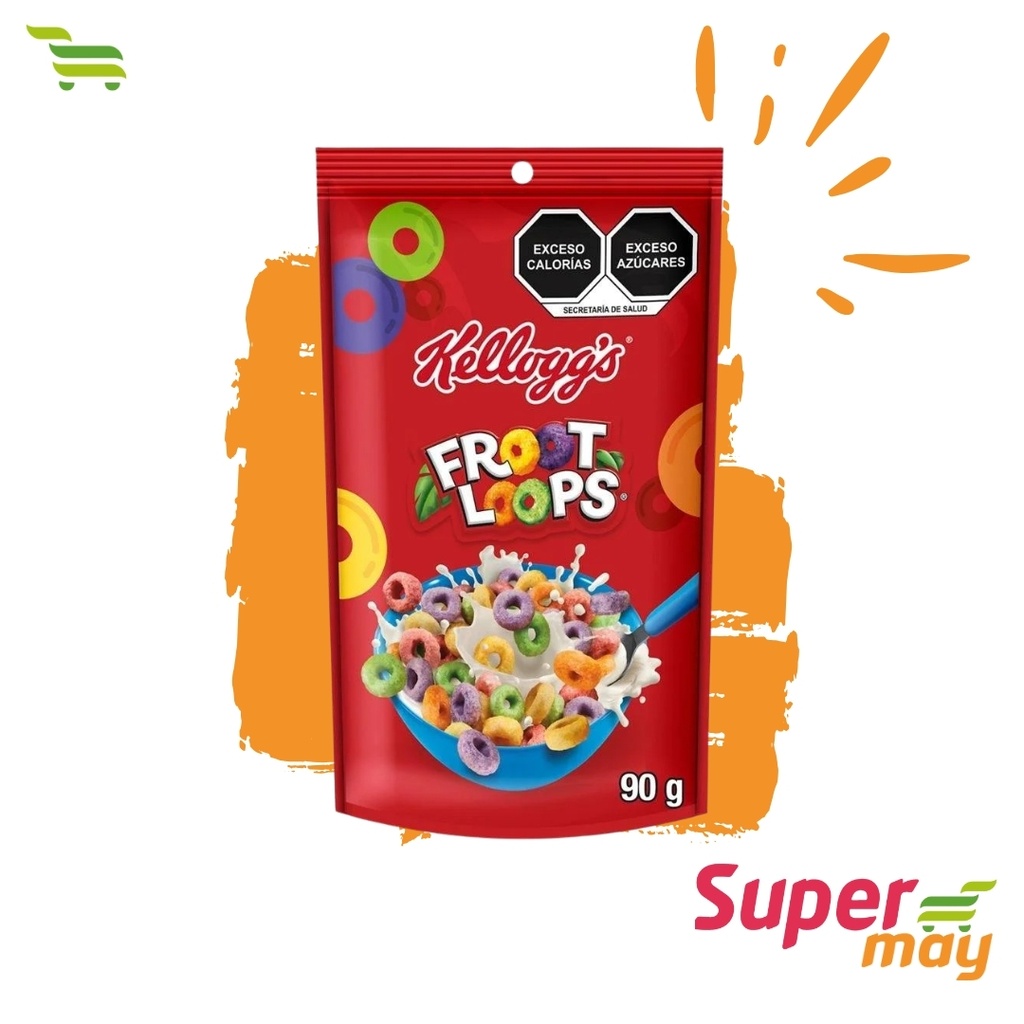 KELLOGG FROOT LOOPS CEREAL 90 GR