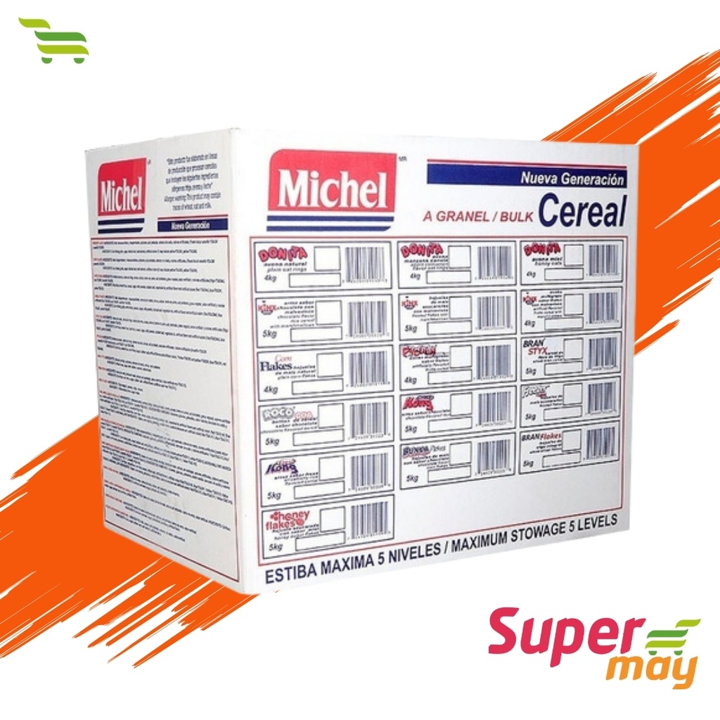 MICHEL HOJUELA NATURAL CEREAL 4KG