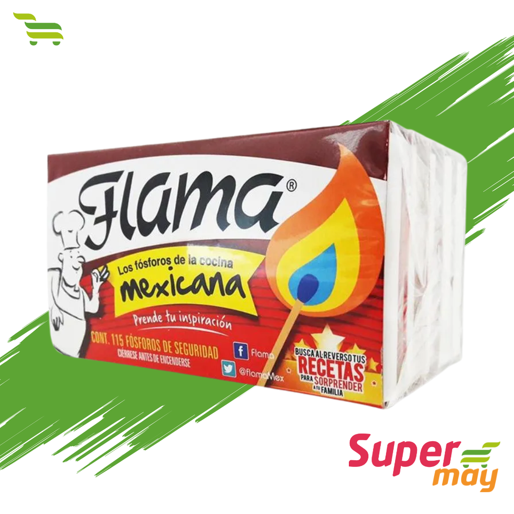 FLAMA CERILLO 5 PAQ - 115 UDS