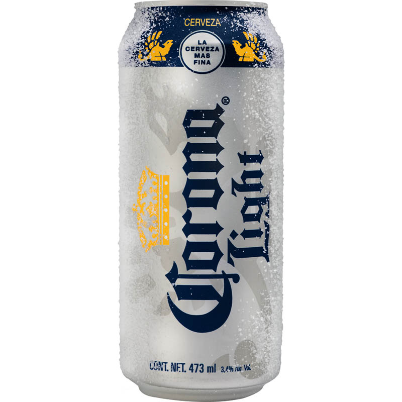 CORONA LIGHT LATON CERVEZA C/24 473 ML