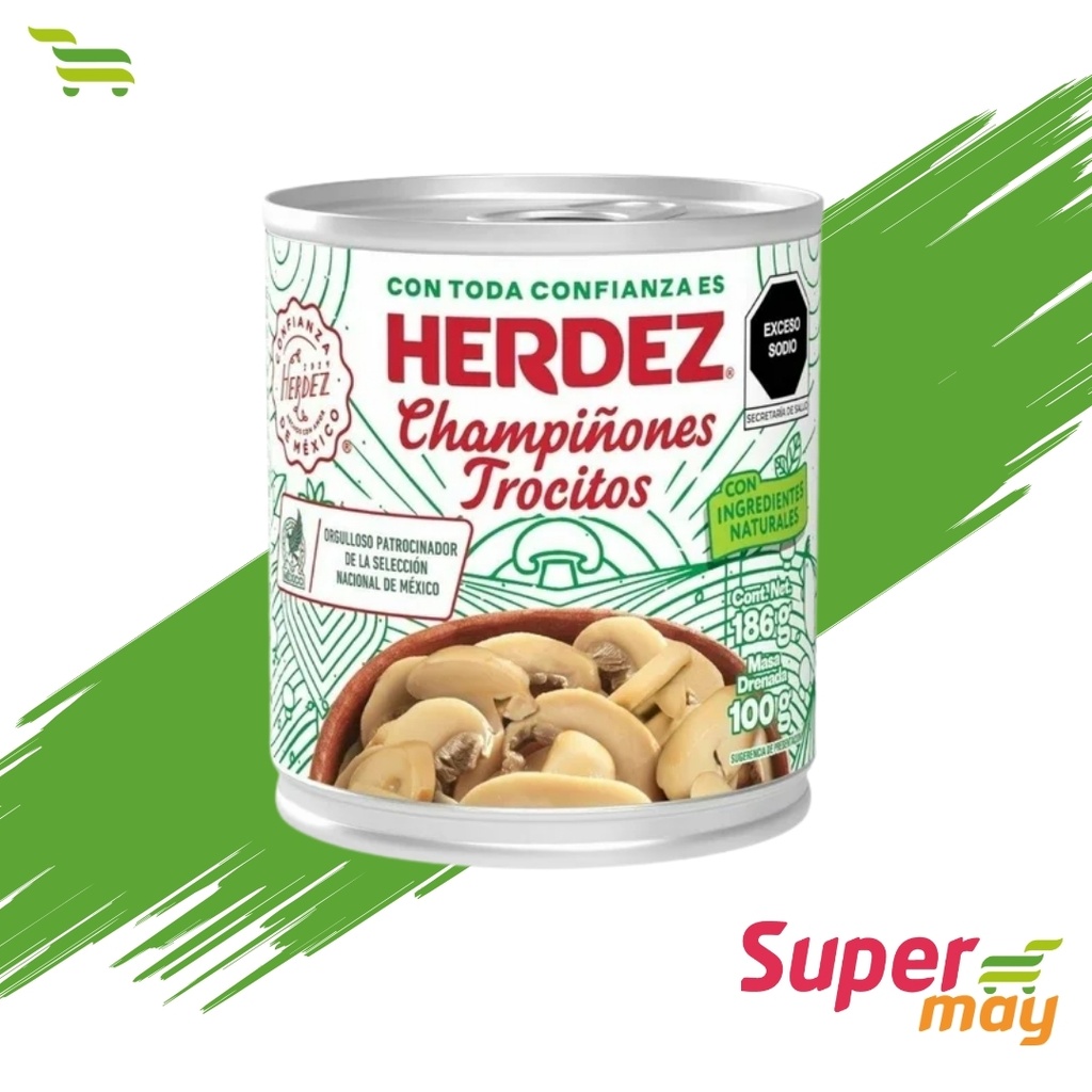 HERDEZ CHAMPIÑONES 186 GR