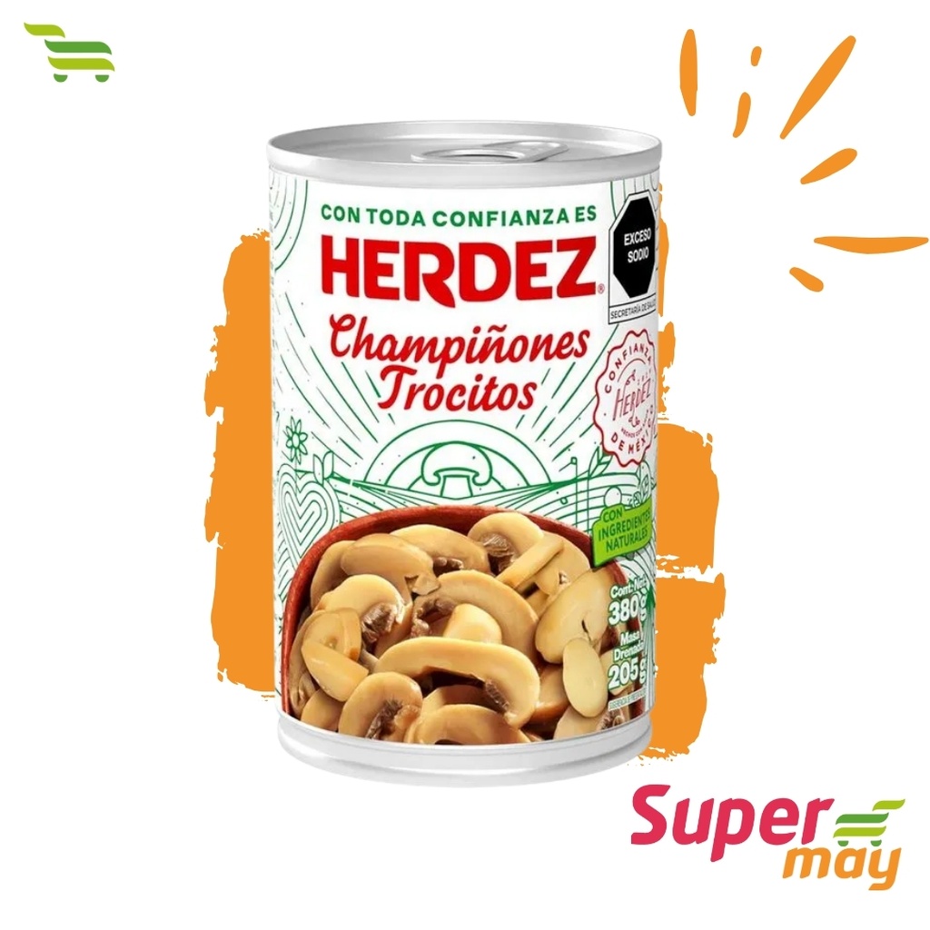 HERDEZ CHAMPIÑONES 380 GR