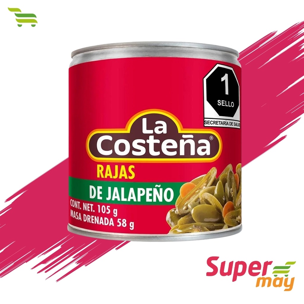 COSTEÑA RAJAS CHILE 105 GR