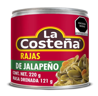 COSTEÑA RAJAS CHILE 220 GR