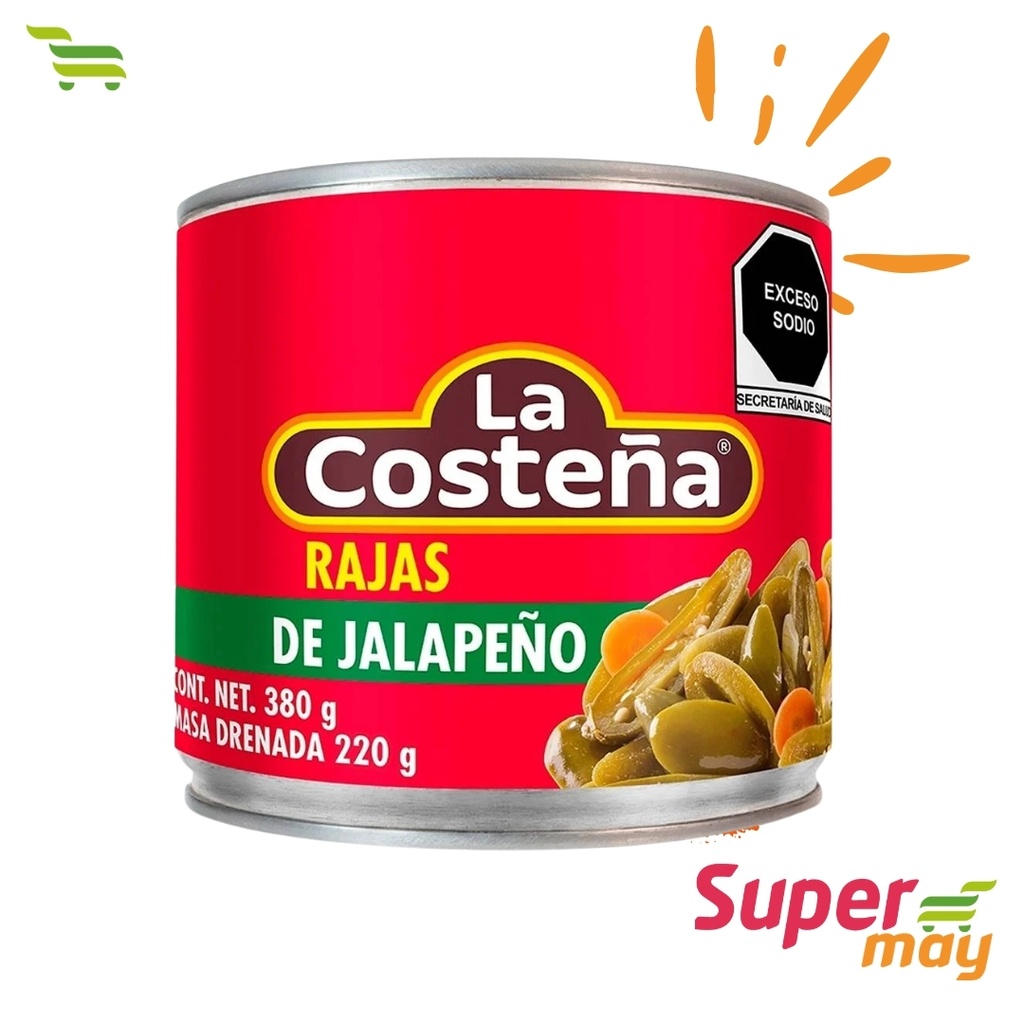 COSTEÑA RAJAS CHILE 380 GR