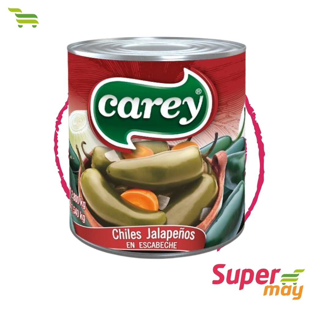 CAREY JALAPEÑOS CHILES 2.8 KG
