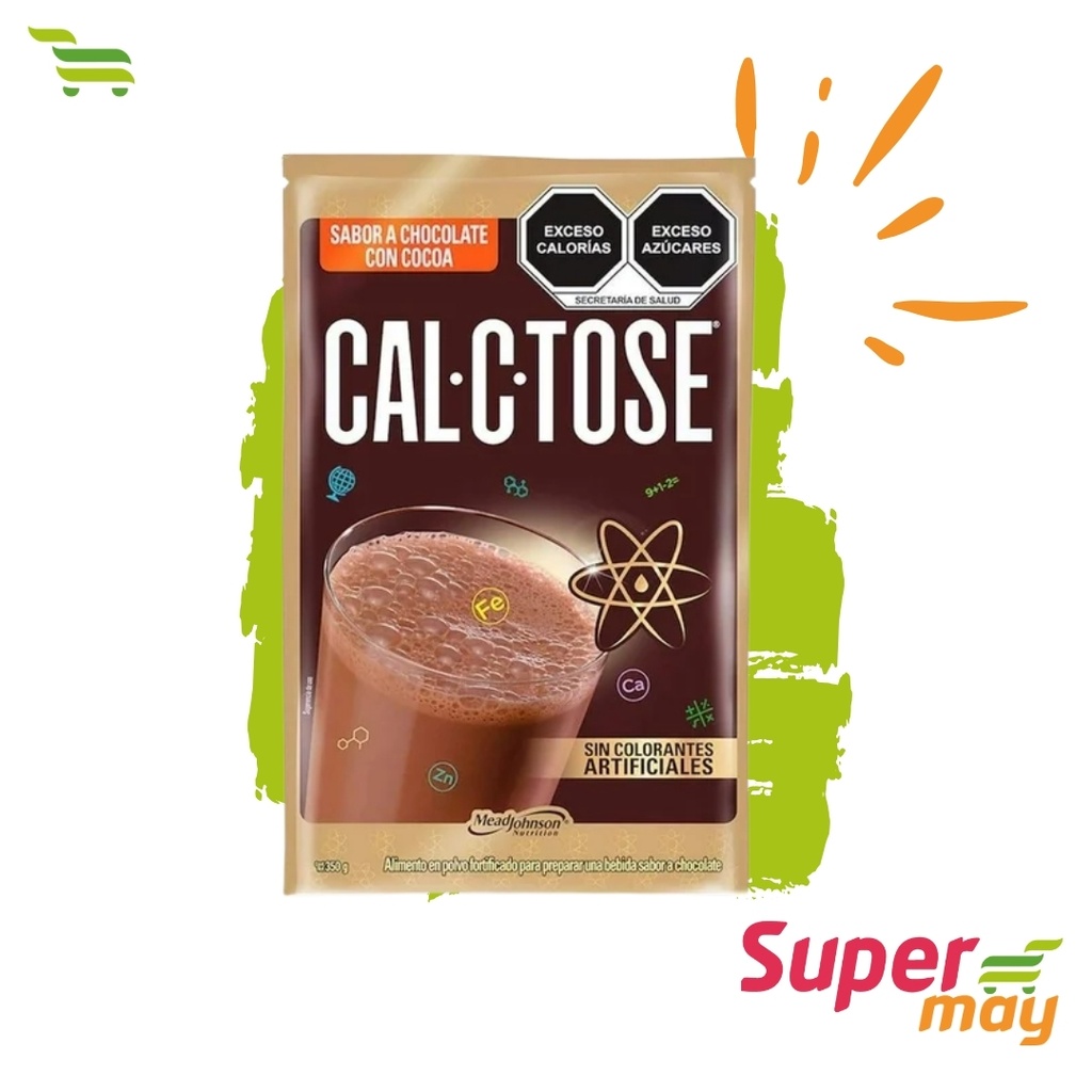 CAL-C-TOSE POLVO CHOCOLATE 350 GR