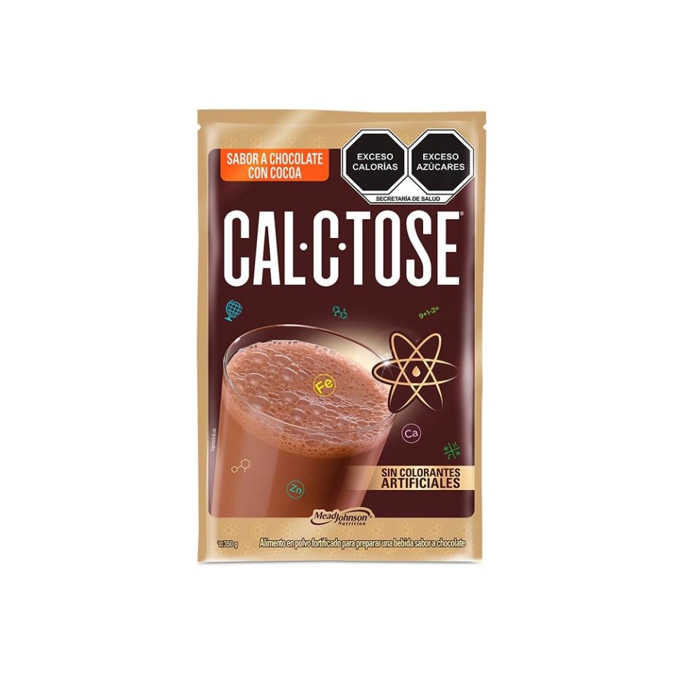 CAL-C-TOSE POLVO CHOCOLATE 350 GR