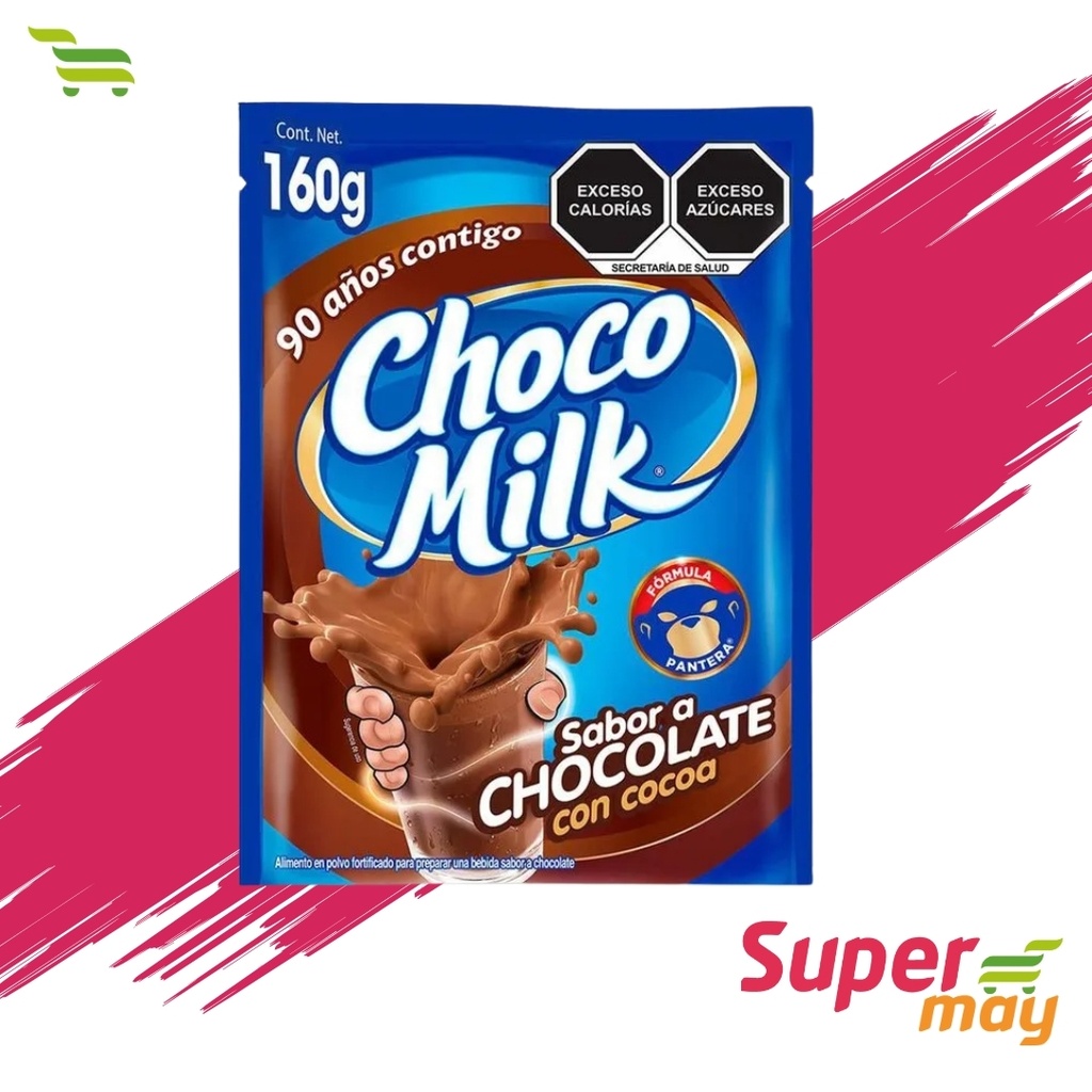 CHOCO MILK POLVO CHOCOLATE 160 GR