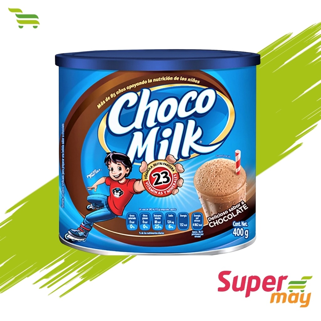 CHOCO MILK LATA POLVO CHOCOLATE 400 GR