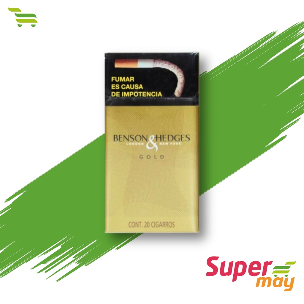 BENSON DORADOS CIGARRO 20 UDS