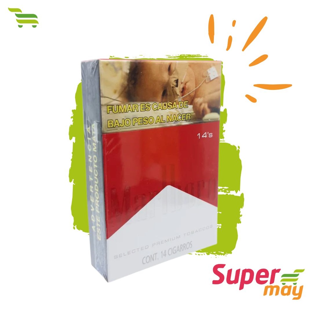 MARLBORO ROJO CIGARRO 14 UDS