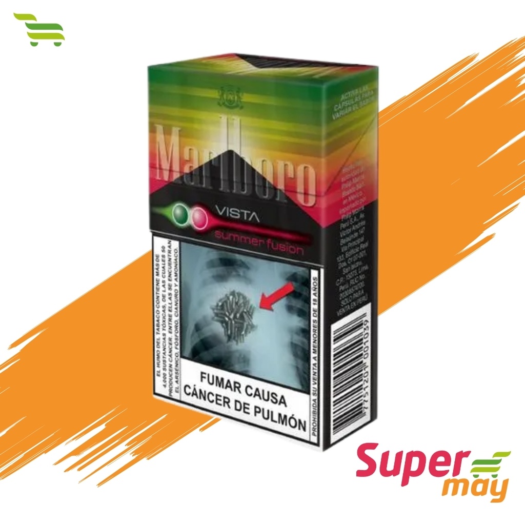 MARLBORO FUSION SUMMER CIGARRO 20 UDS