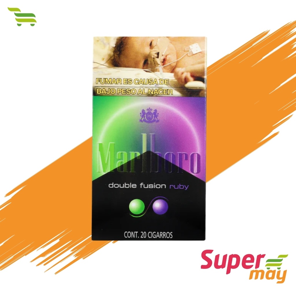 MARLBORO RUBY FUSION 100S CIGARRO 20 UDS
