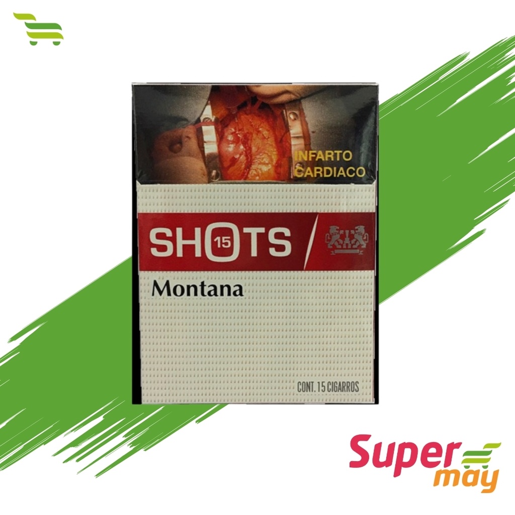 MONTANA SHOOTS CIGARRO 15 UDS