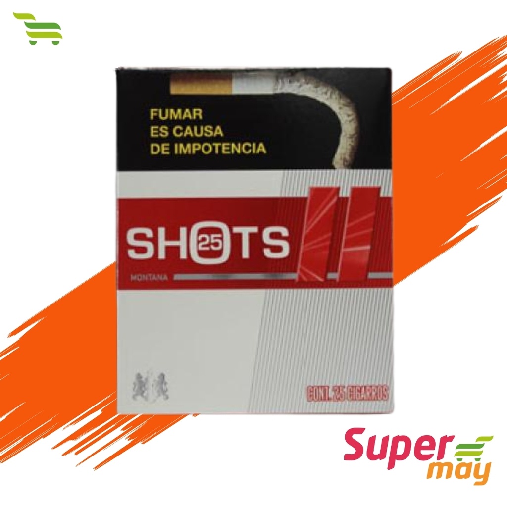 MONTANA SHOOTS CIGARRO 25 UDS