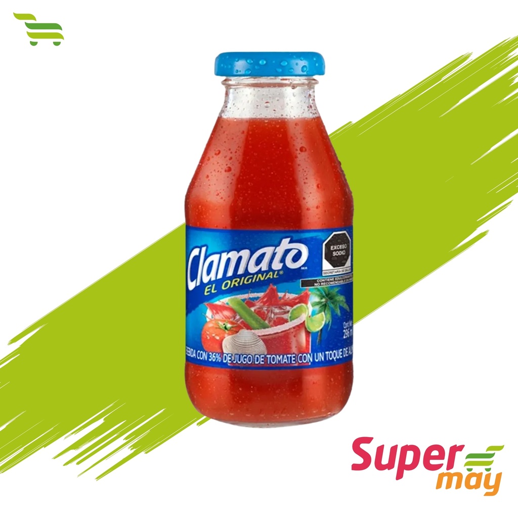 CLAMATO JUGO 296 ML