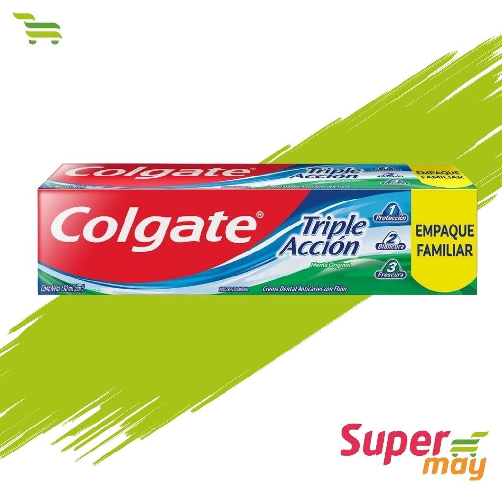 COLGATE TRIPLE ACCION PASTA 150 ML