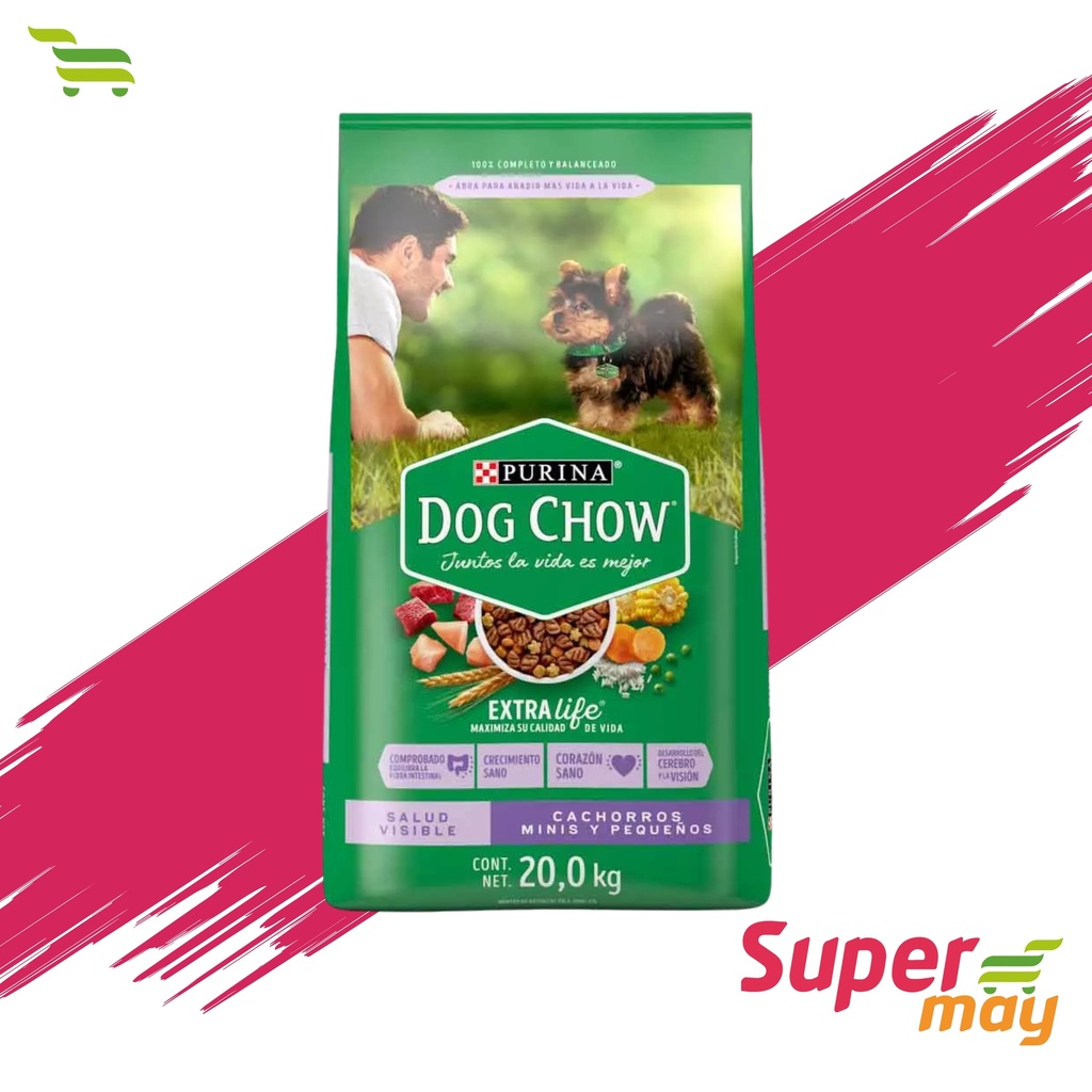 DOG CHOW CACHORRO CROQUETA 20 KG 1 UD