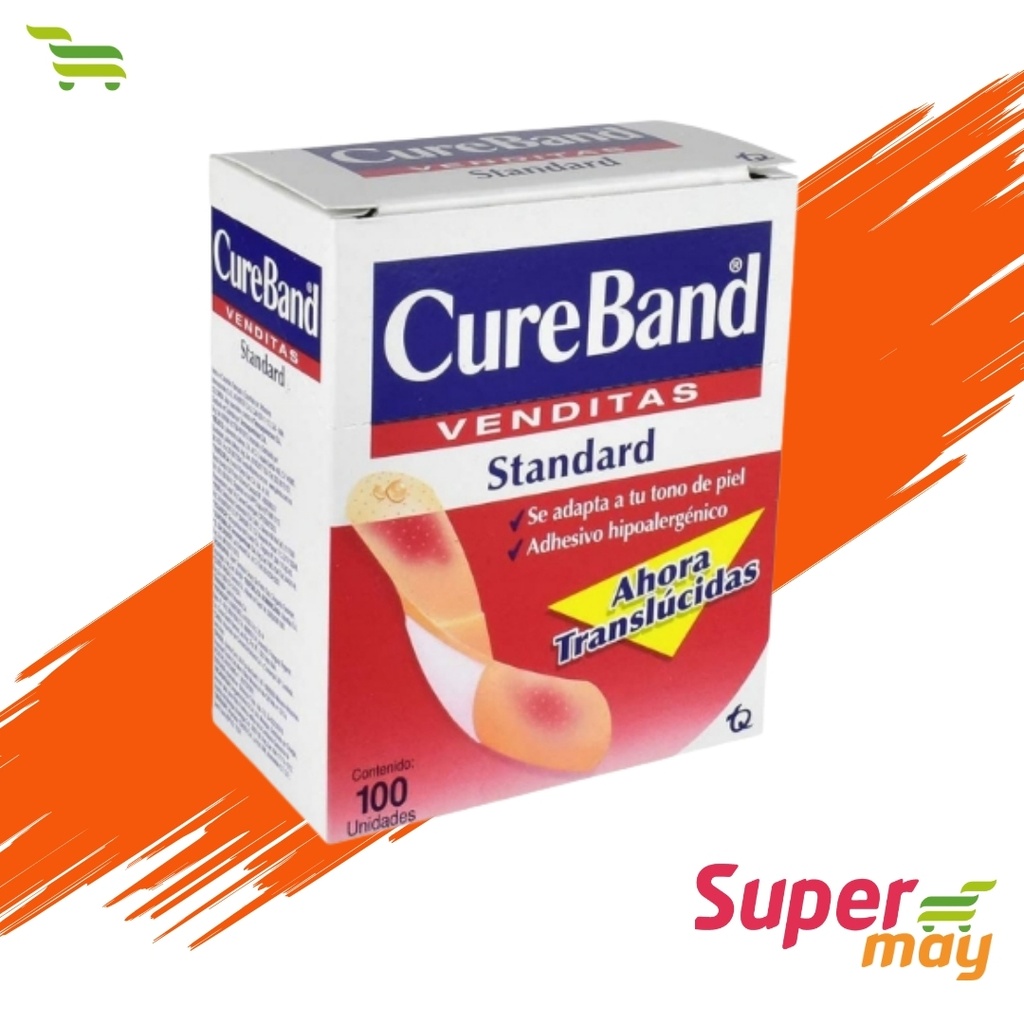 CURE BAND CURITAS EXH 100 UDS