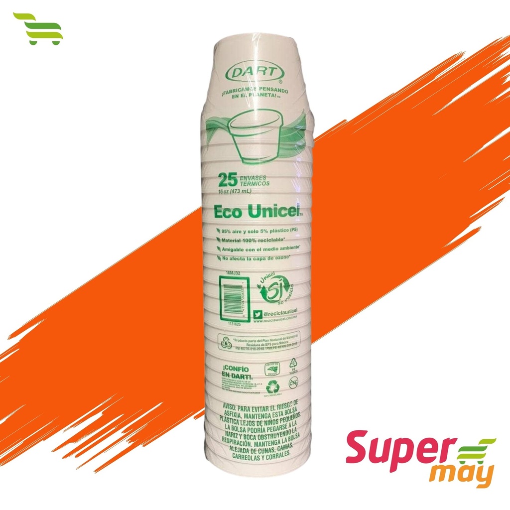 DART ENVASE TERMICO 16 OZ