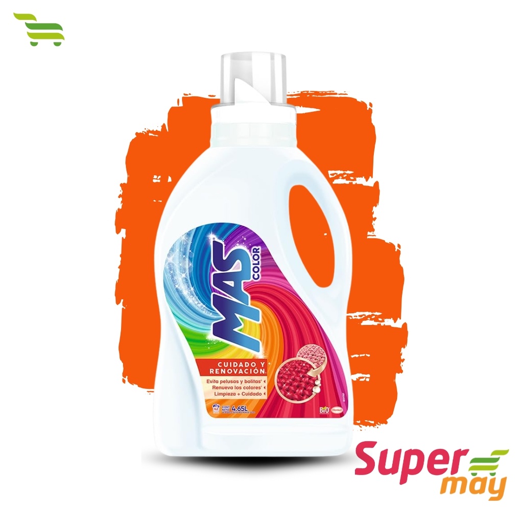 MAS COLOR DETERGENTE LIQUIDO 4.65 LT