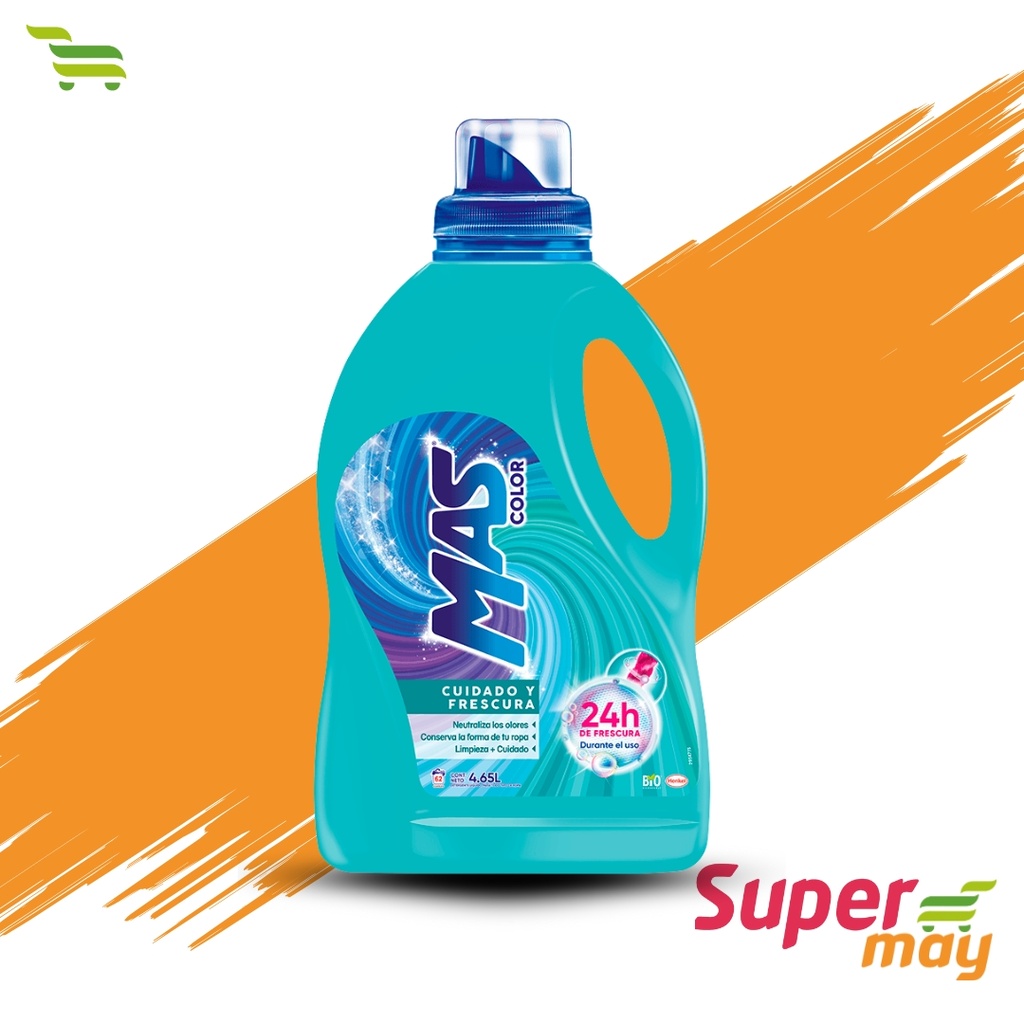 MAS COLOR FRESCURA DETERGENTE LIQUIDO 4.65 LT
