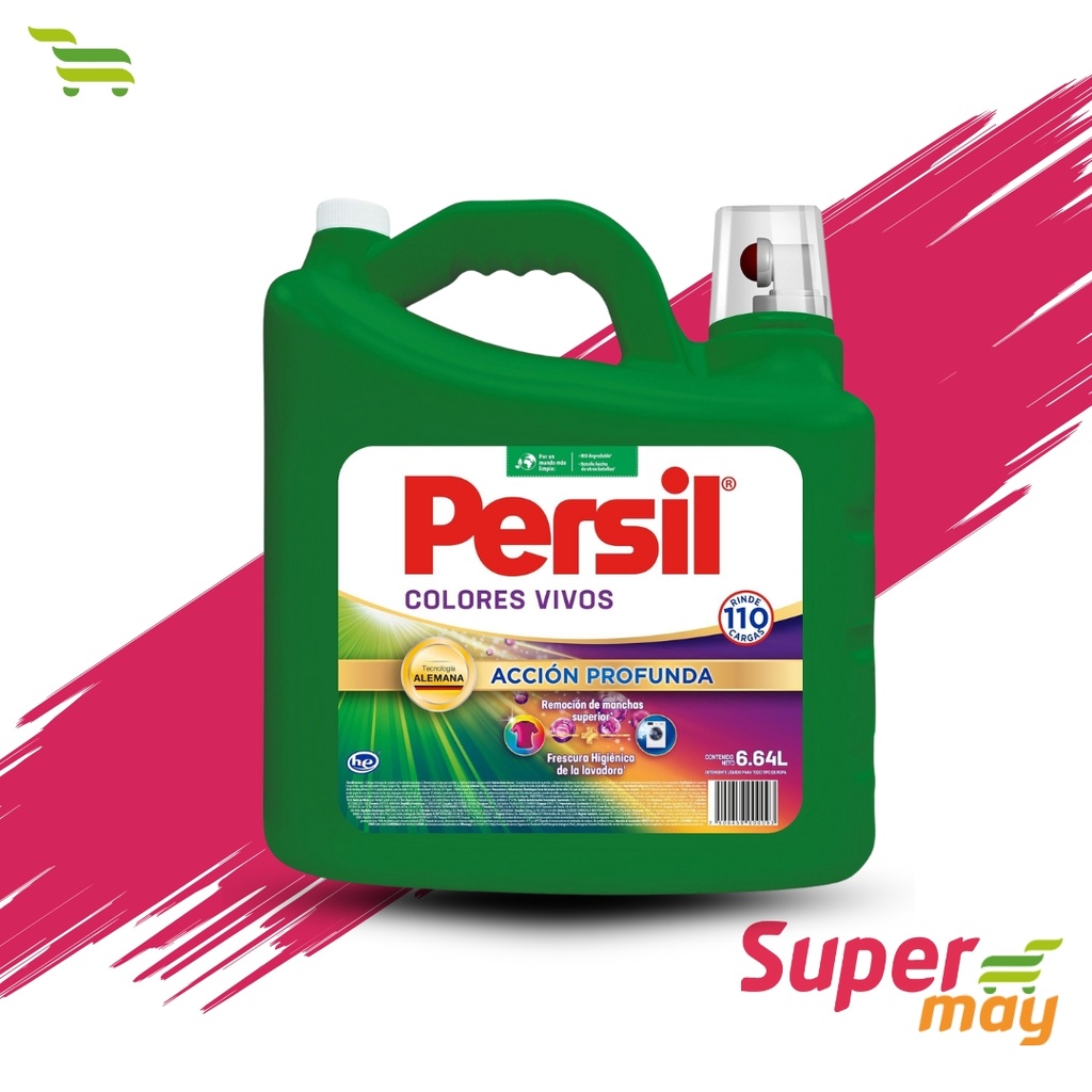 PERSIL COLOR DETERGENTE LIQUIDO 6.64 L