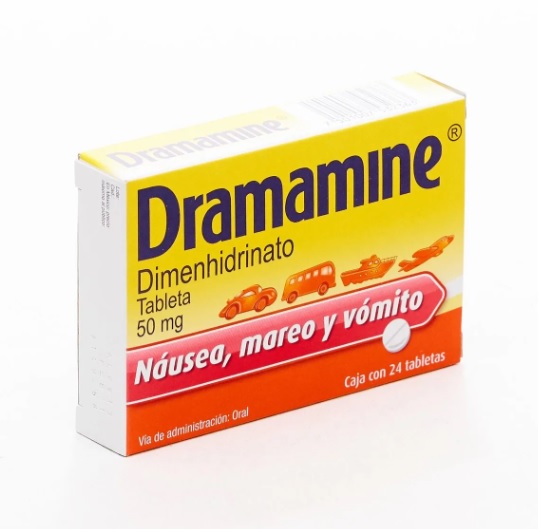 DRAMAMINE 50 MG 24 UDS