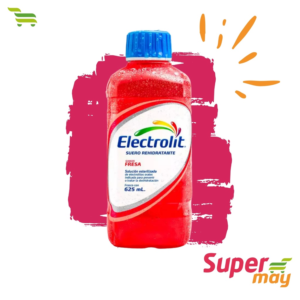 ELECTROLIT FRESA SUERO 625 ML