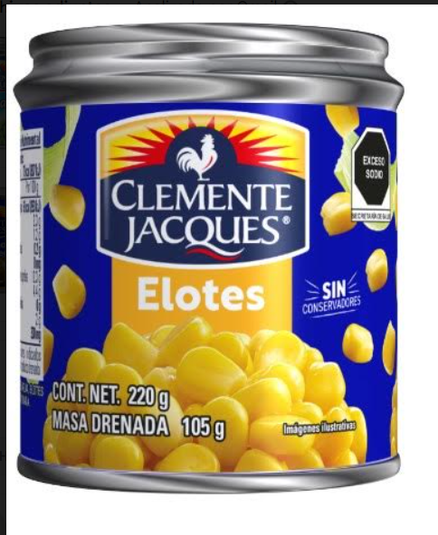 CLEMENTE ELOTES 220 GR