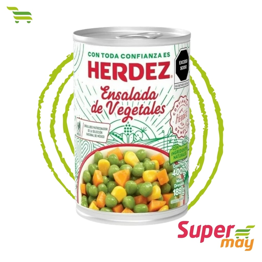 HERDEZ ENSALADA VEGETALES 220 GR