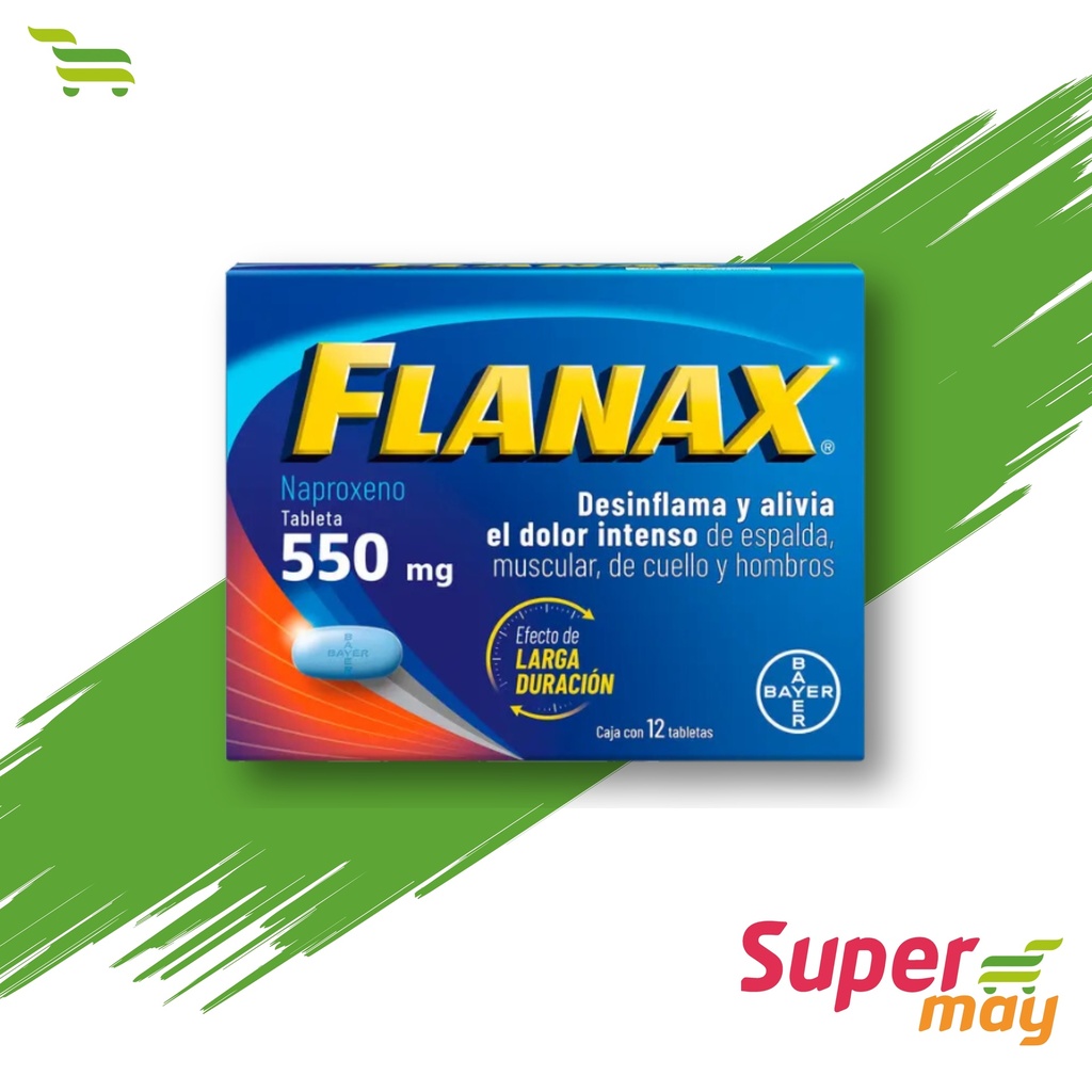 FLANAX EXH/12 UDS 550 MG