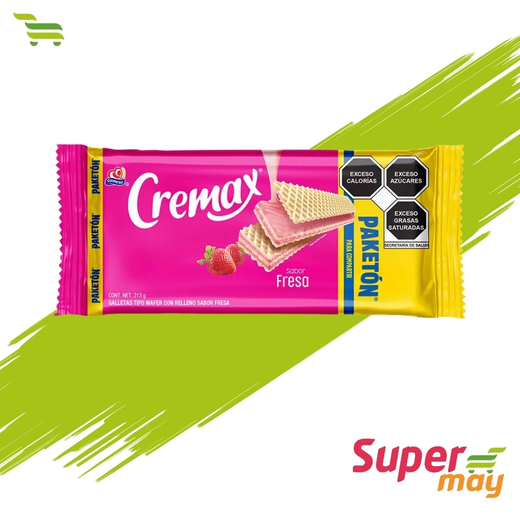 CREMAX FRESA GALLETAS 213 GR