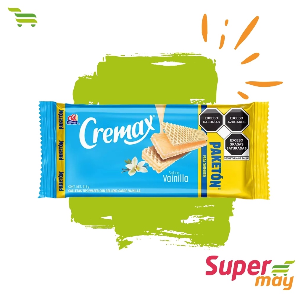 CREMAX VAINILLA GALLETAS 213 GR