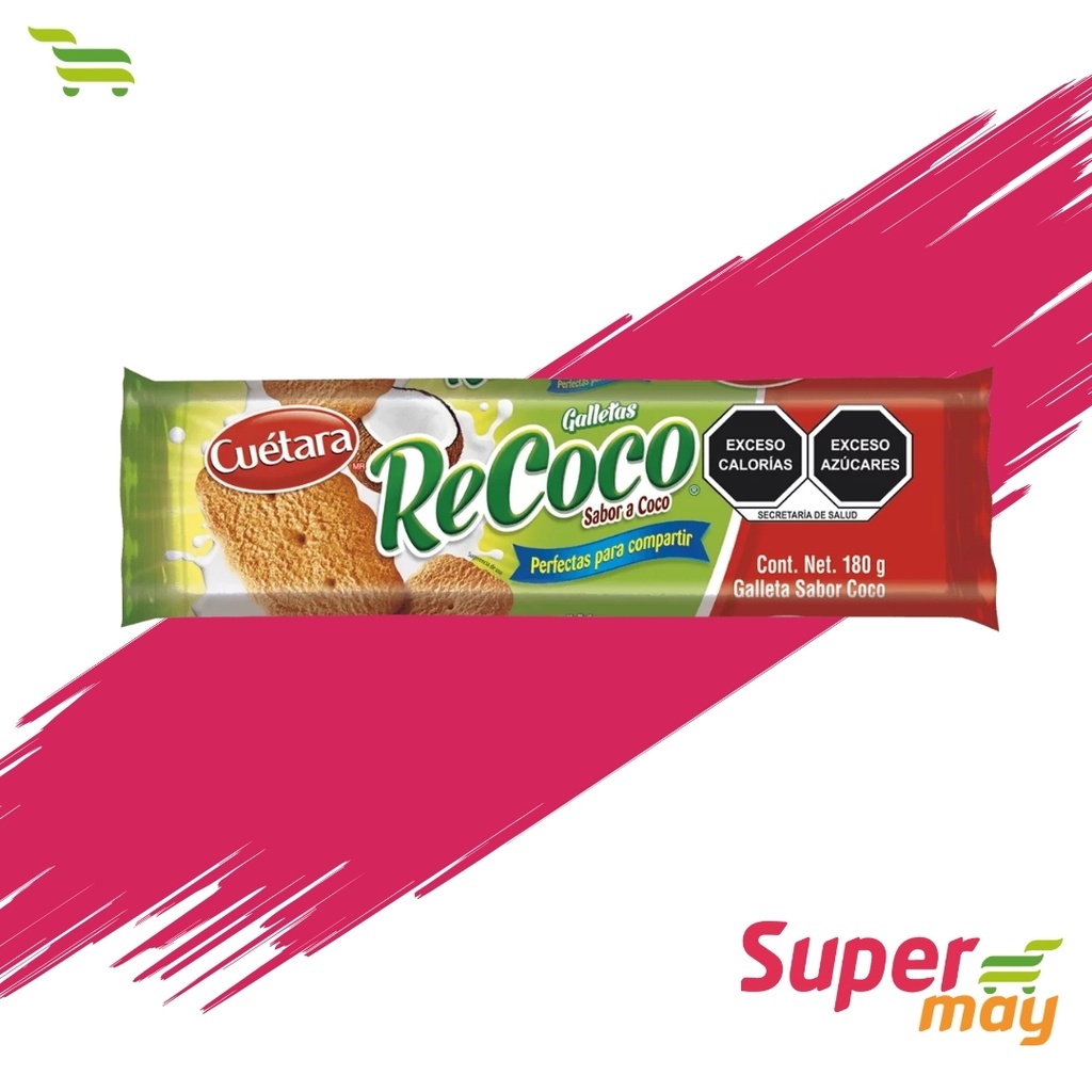 CUETARA RECOCO GALLETAS 180 GR