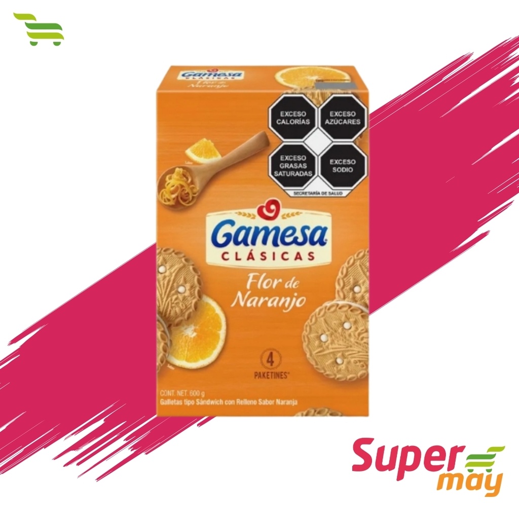 GAMESA FLOR NARANJO GALLETAS 600 GR