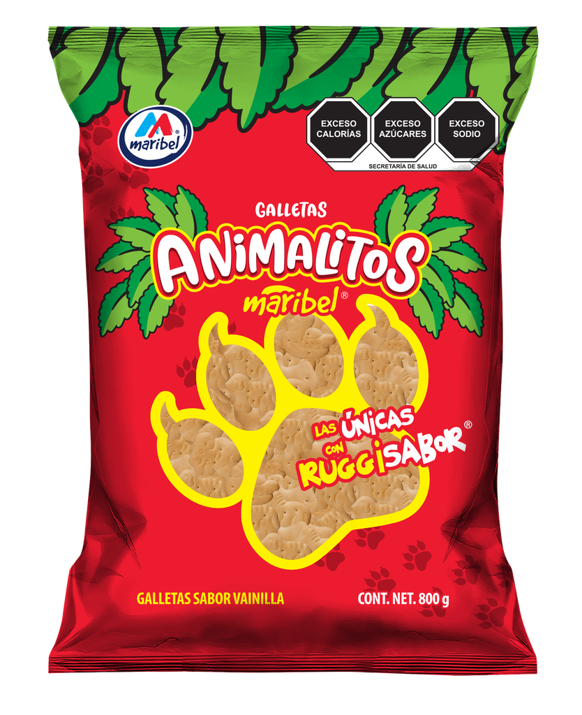 MARIBEL ANIMALITOS GALLETAS 800 GR